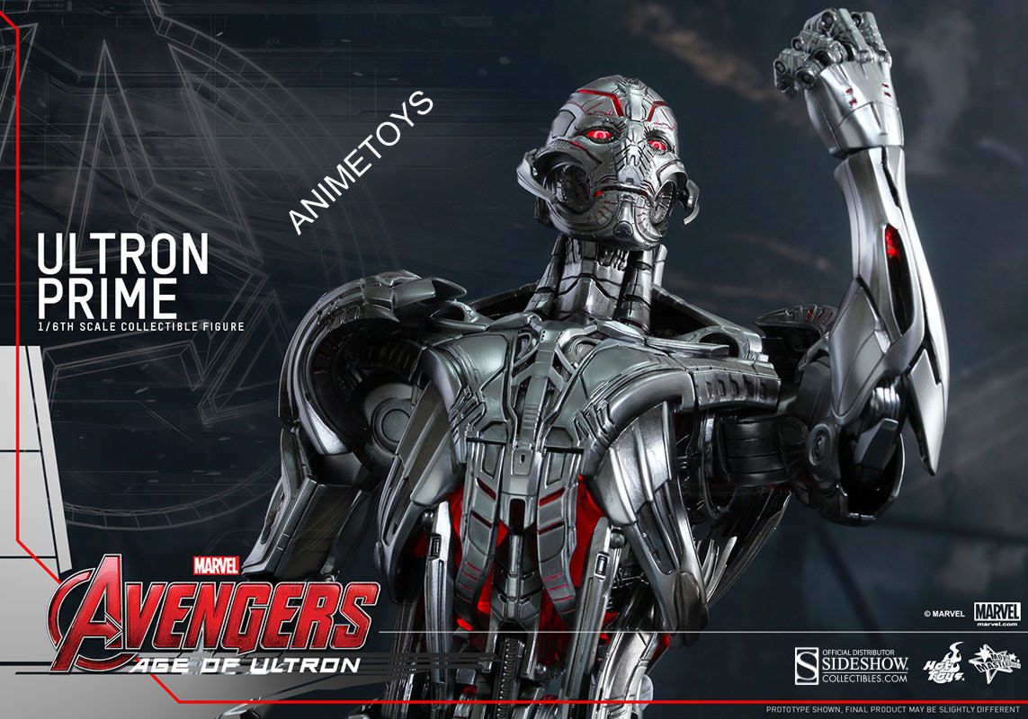 Hot Toys Avengers Age of Ultron ULTRON PRIME 16" Action Figure 1/6 Scale MMS284