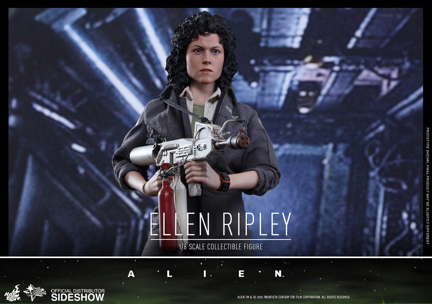 Hot Toys MMS366 Alien Ellen Ripley Sigourney Weaver 1/6 Figure Ready