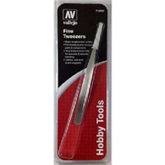 NEW Tool For Miniatures T12004 Vallejo Extra Fine Curved Tweezers 