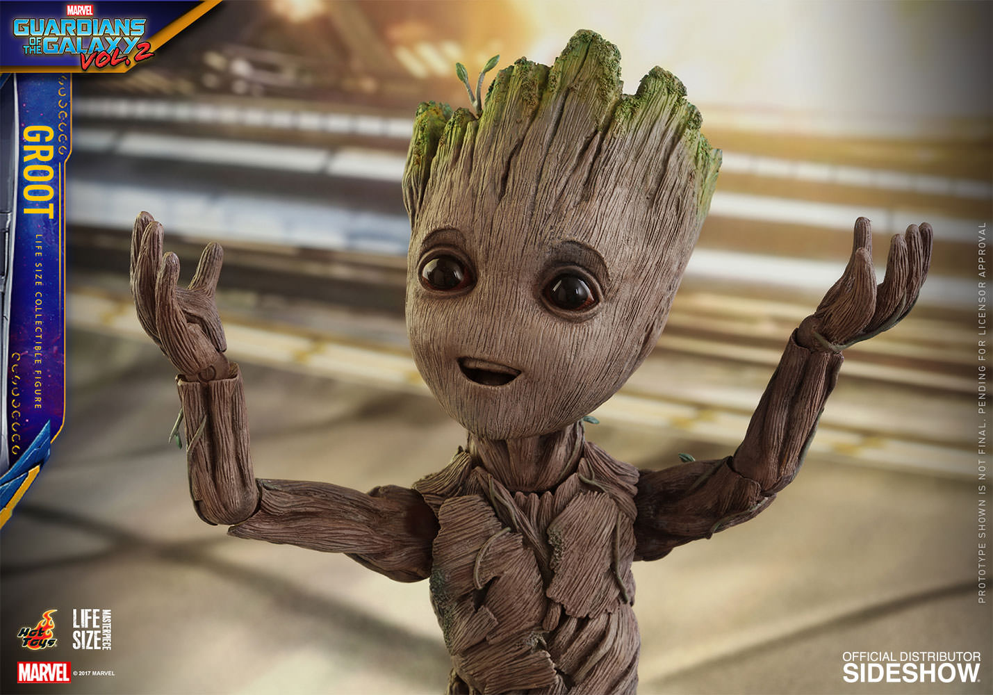 HOT TOYS – GUARDIAN OF THE GALAXY VOL. 2 – Groot (Life Size Figure) – Movie  Masterpiece – Animetoys