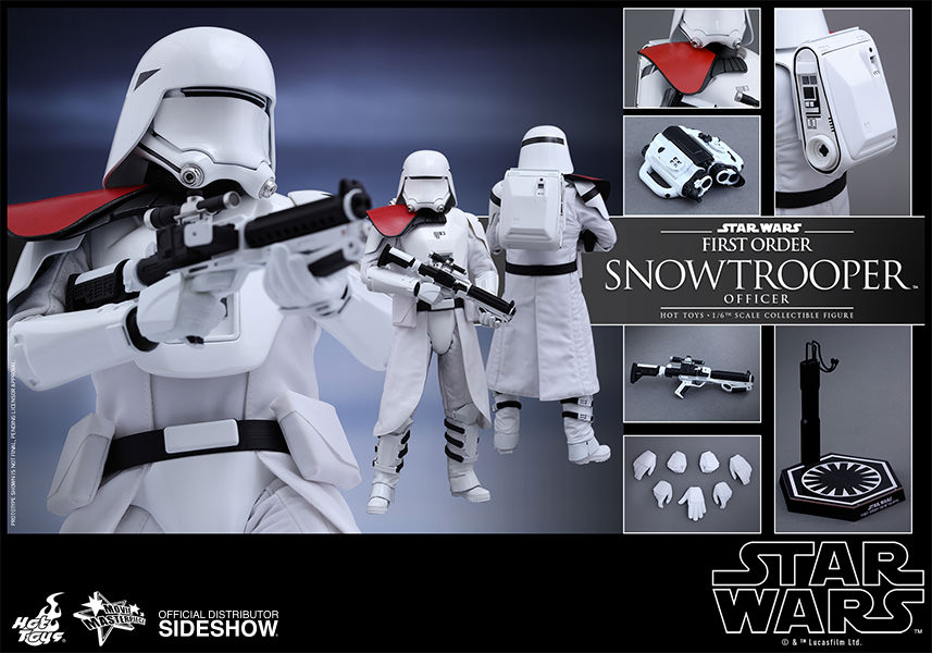 LEGO Star Wars The Force Awakens The First Order Snowtrooper Officer Minifigure 
