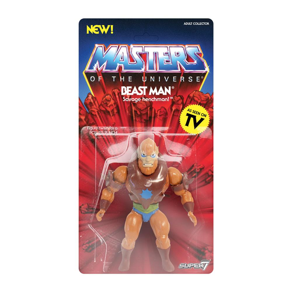 SUPER 7 MOTU MASTERS OF THE UNIVERSE VINTAGE COLLECTION BEAST MAN 