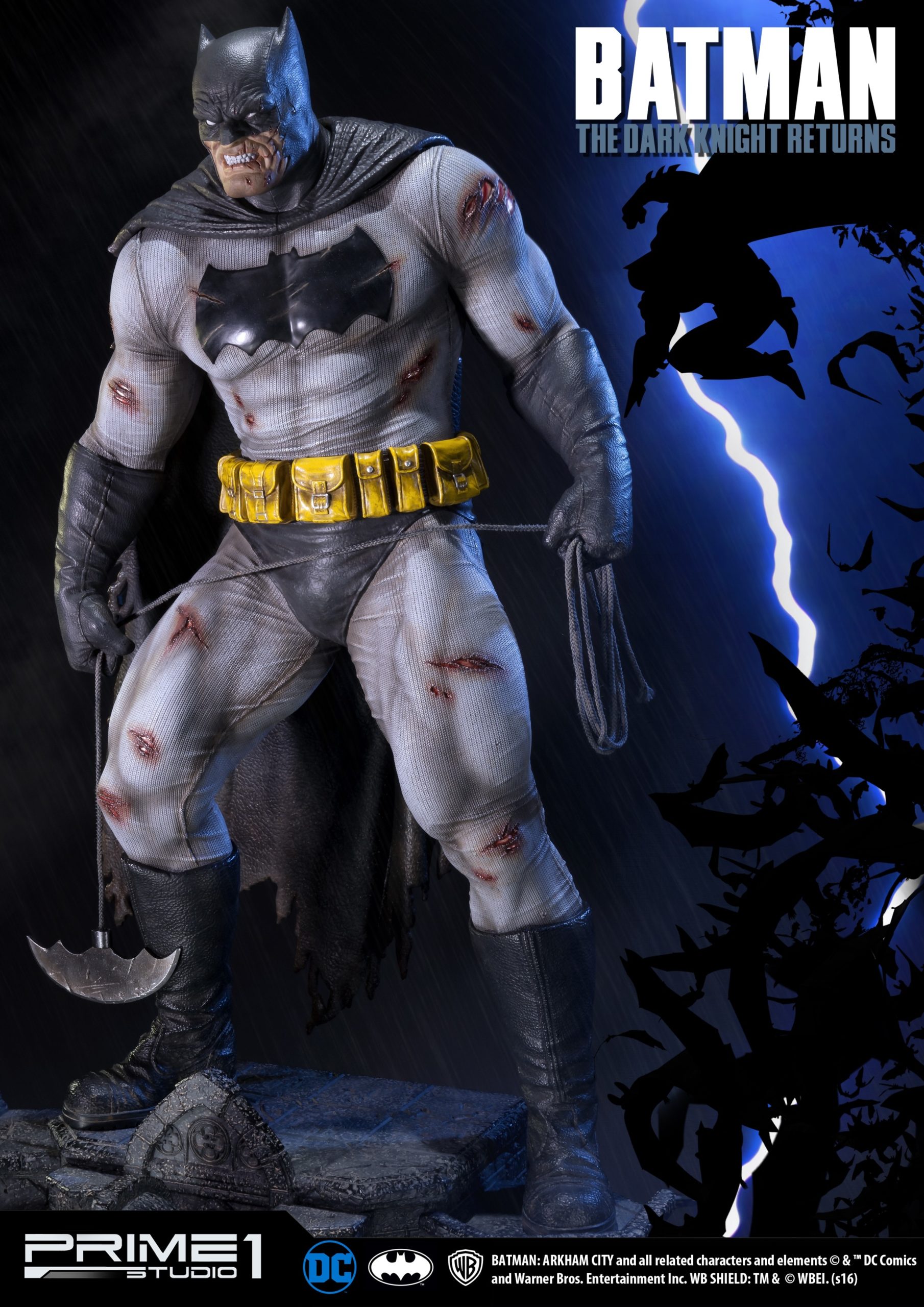 Diamond Select The Dark Knight Returns DC Comic PVC Statua Batman & Robin 20 cm 