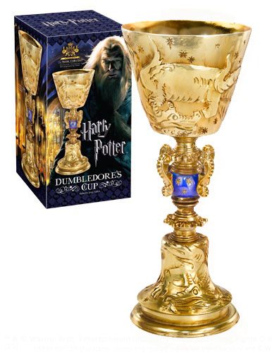 Harry Potter Replica Dumbledore's Cup Wizard World New The Noble Collection Set 