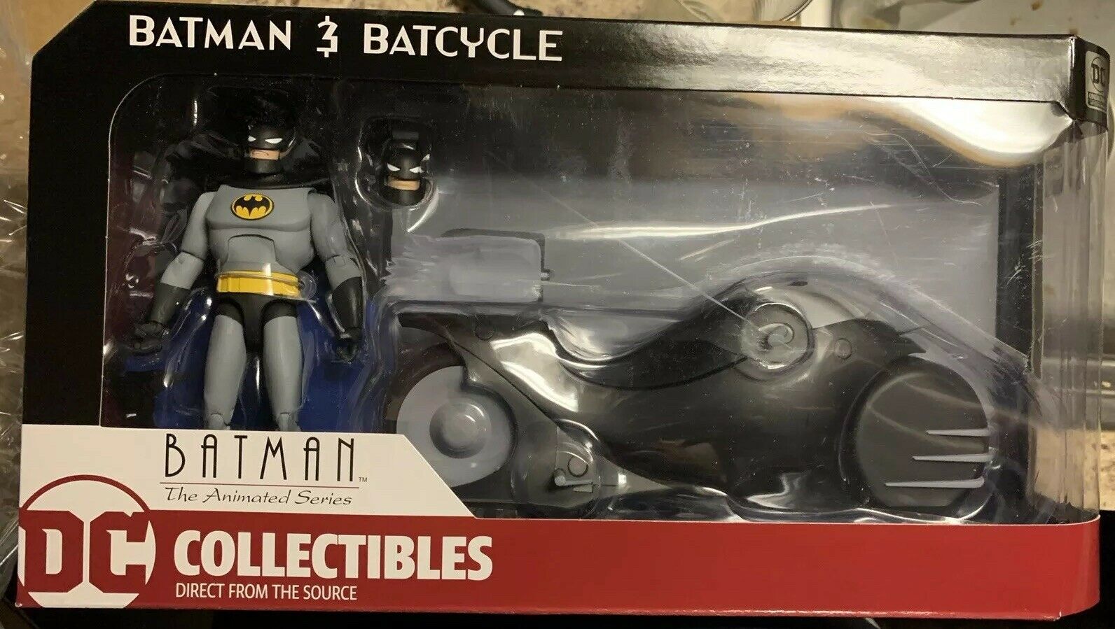 batman animated batcycle