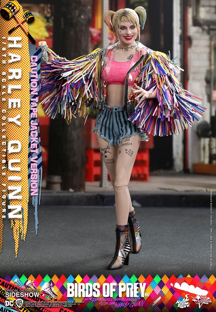 Harley Quinn Birds Of Prey Wings PVC Jacket