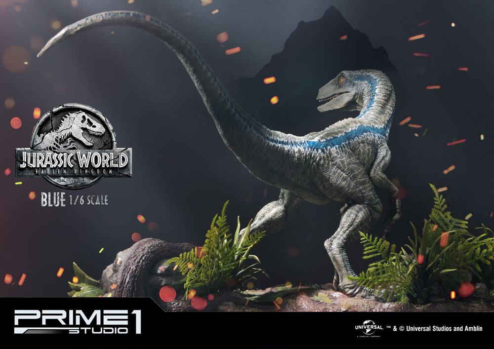 Prime 1 Studio Jurassic World Fallen Kingdom Blue Statue 1 6 65 Cm Animetoys