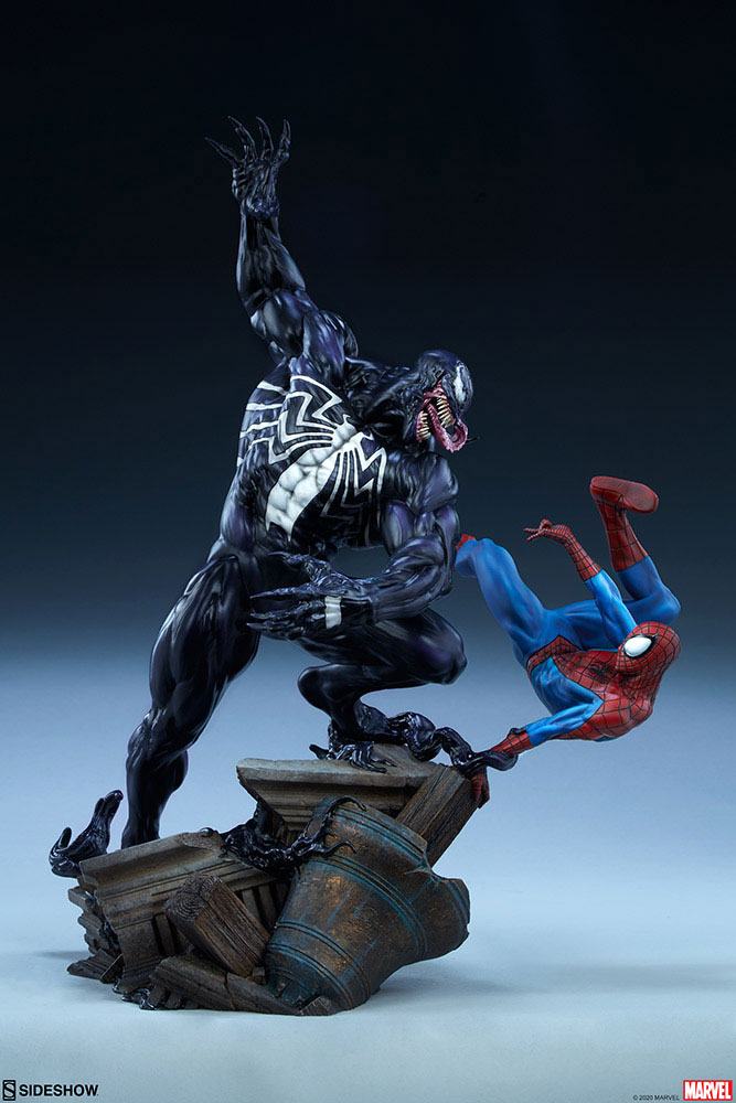 SIDESHOW – Marvel Maquette Spider-Man vs Venom Exclusive – Animetoys