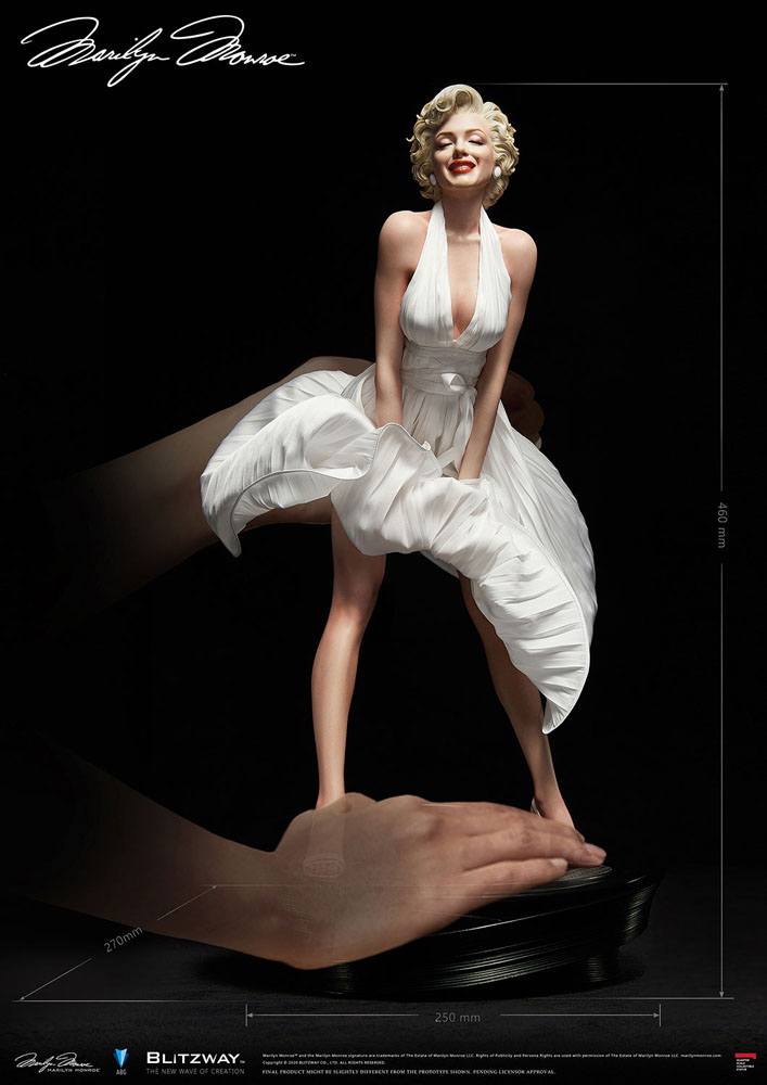 hoog masker geeuwen BLITZWAY – Marilyn Monroe Superb Scale Hybrid Statue 1/4 Marilyn Monroe –  Animetoys