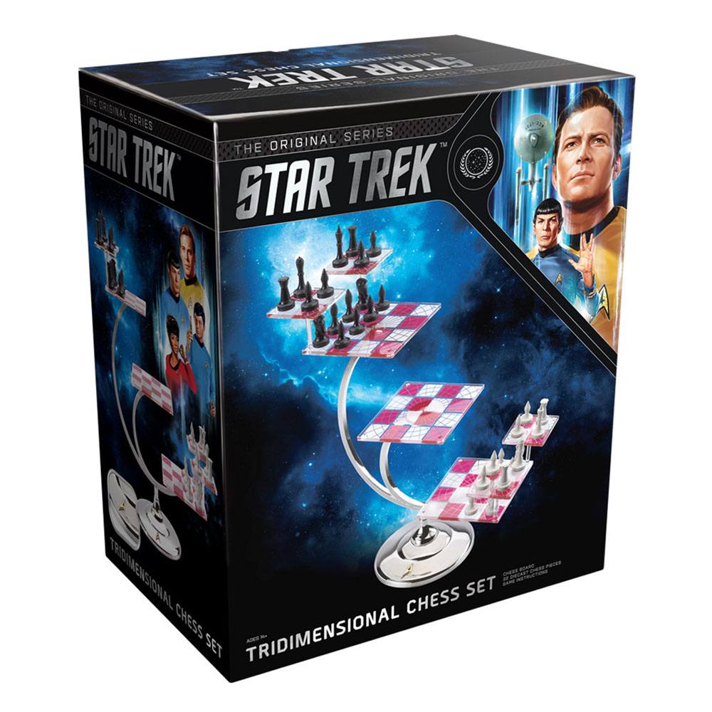 Tridimensional Chess Set Star Trek 3D from The Noble Collection