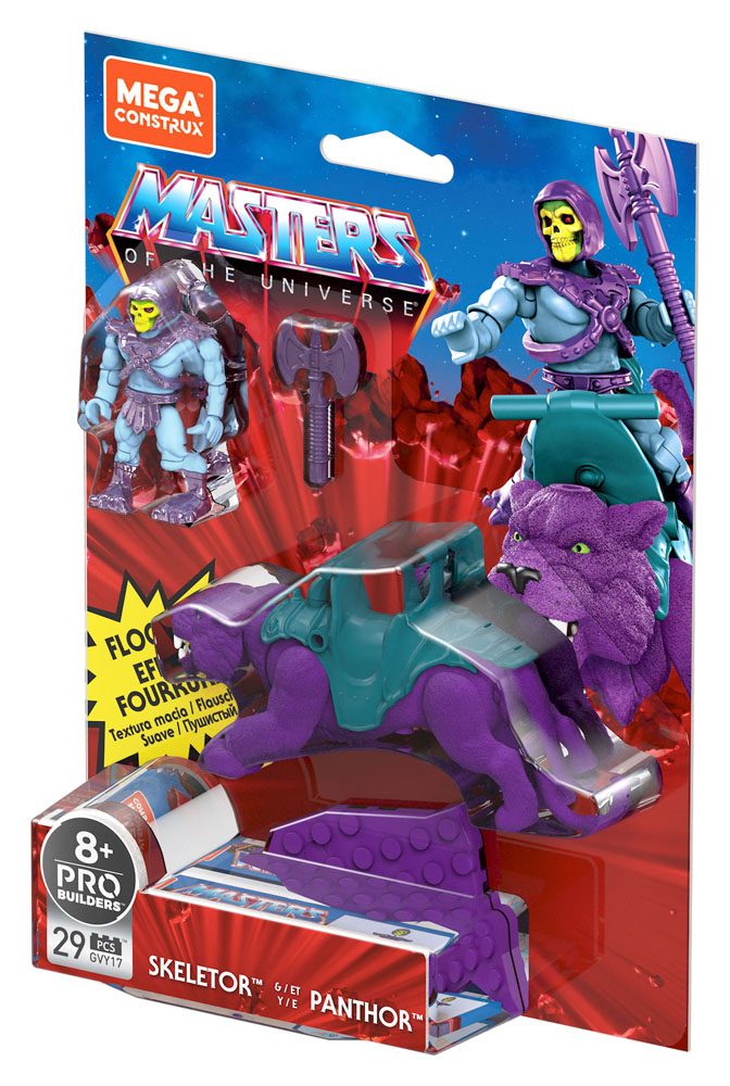 Mattel GVY17 Masters of the Universe Skeletor und Panthor Mega Construx 