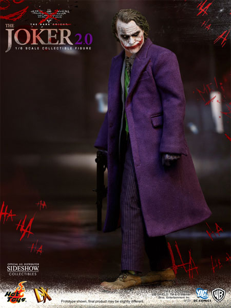 1/6 Joker Heath Ledger Suit Set The Dark Knight Batman For DX01 DX11 Hot Toys 