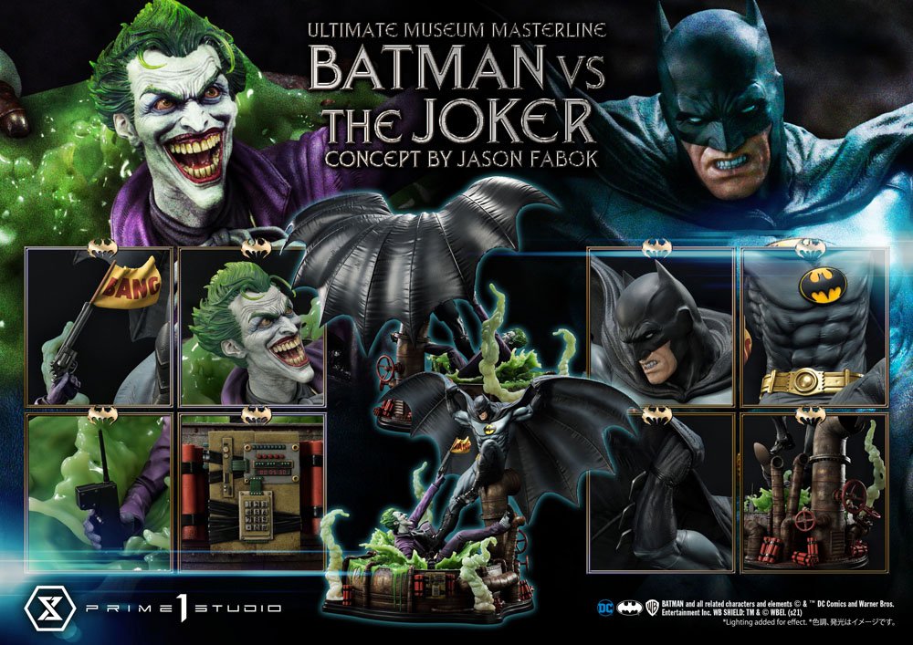prime 1 – DC Comics Statue 1/3 Batman vs. The Joker by Jason Fabok –  Animetoys