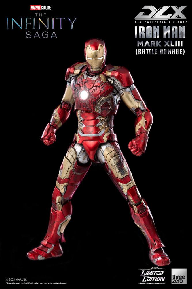 Threezero Infinity Saga Iron Man - Mark 3 DLX 1/12 - Figurine Collector EURL